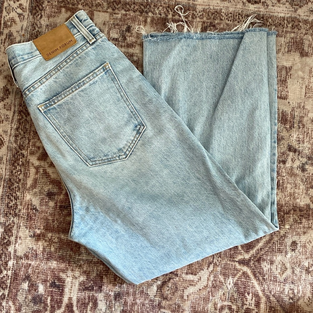 Denim Forum The Farrah Wide Leg